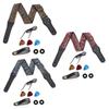Universal Guitar Strap Adjustable Nylon Shoulder Strap Belt Embroidered Guitar Strap for Acoustic Electric Bass Guitar