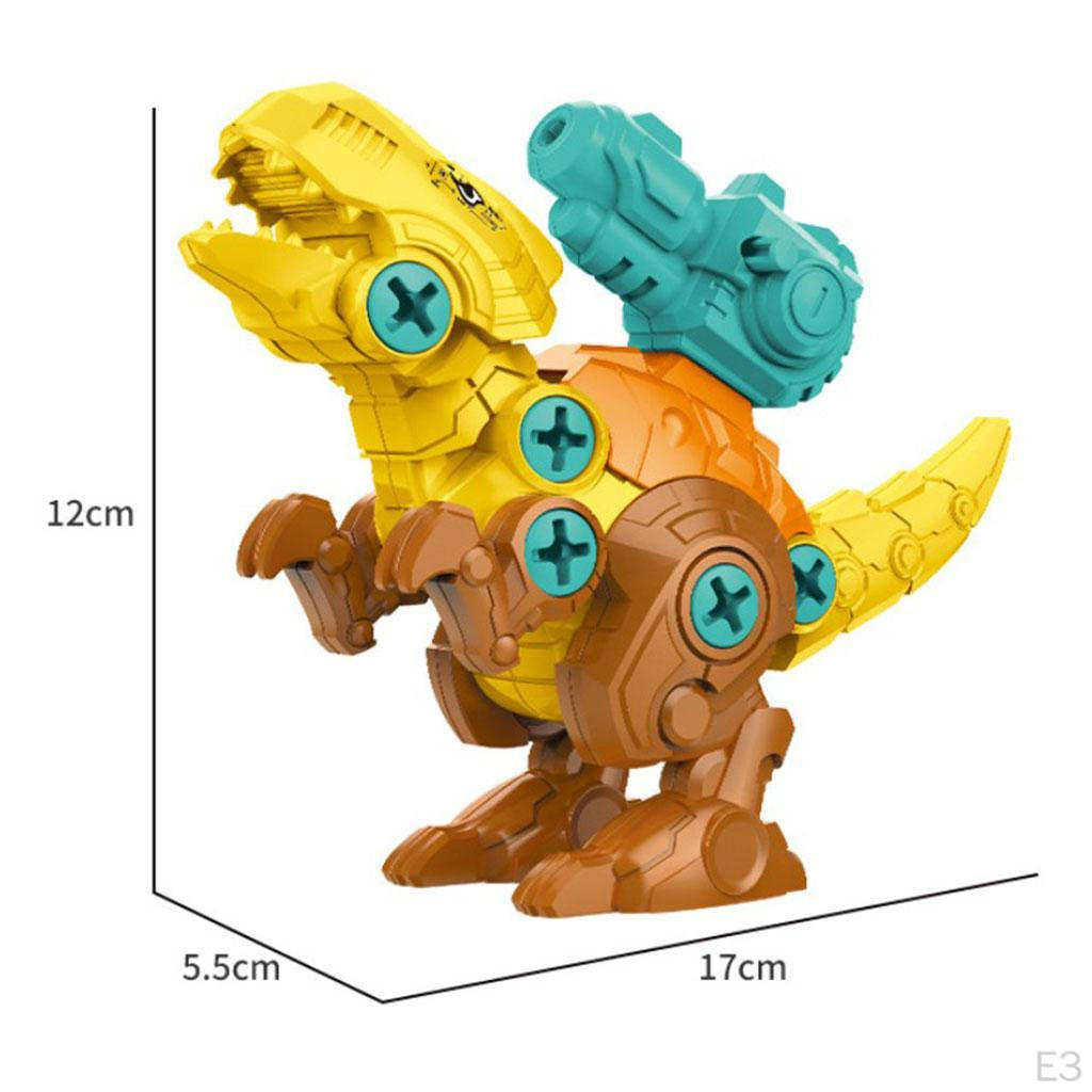 Dinosaurs with Screwdriver Assembly Construction Set Toys for Kids