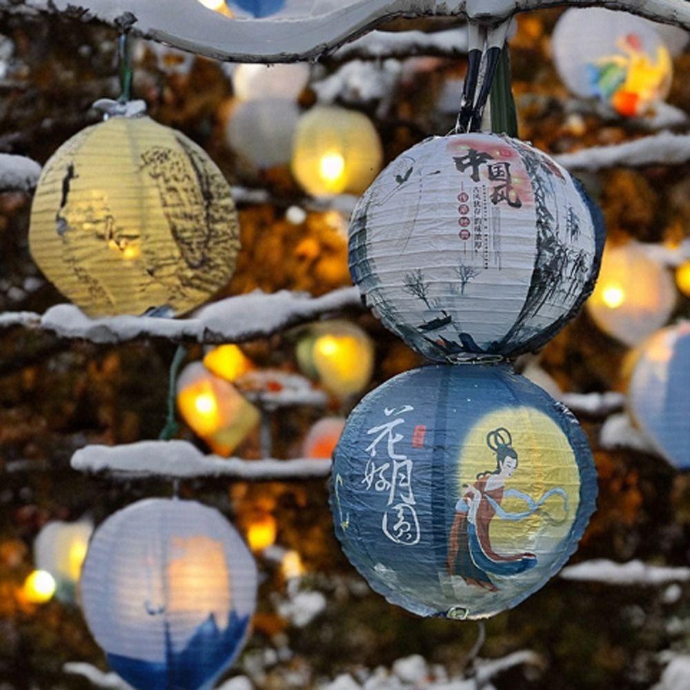 Lampshade Paper Lamp Chinese Hanging Lantern Ball Holiday Supplies Paper Lantern  Wedding