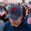 Adjustable Vintage Baseball Cap with Embroidered 1776 We The People 250 Years 2026 Flag Print Distressed Style Hat for Adults