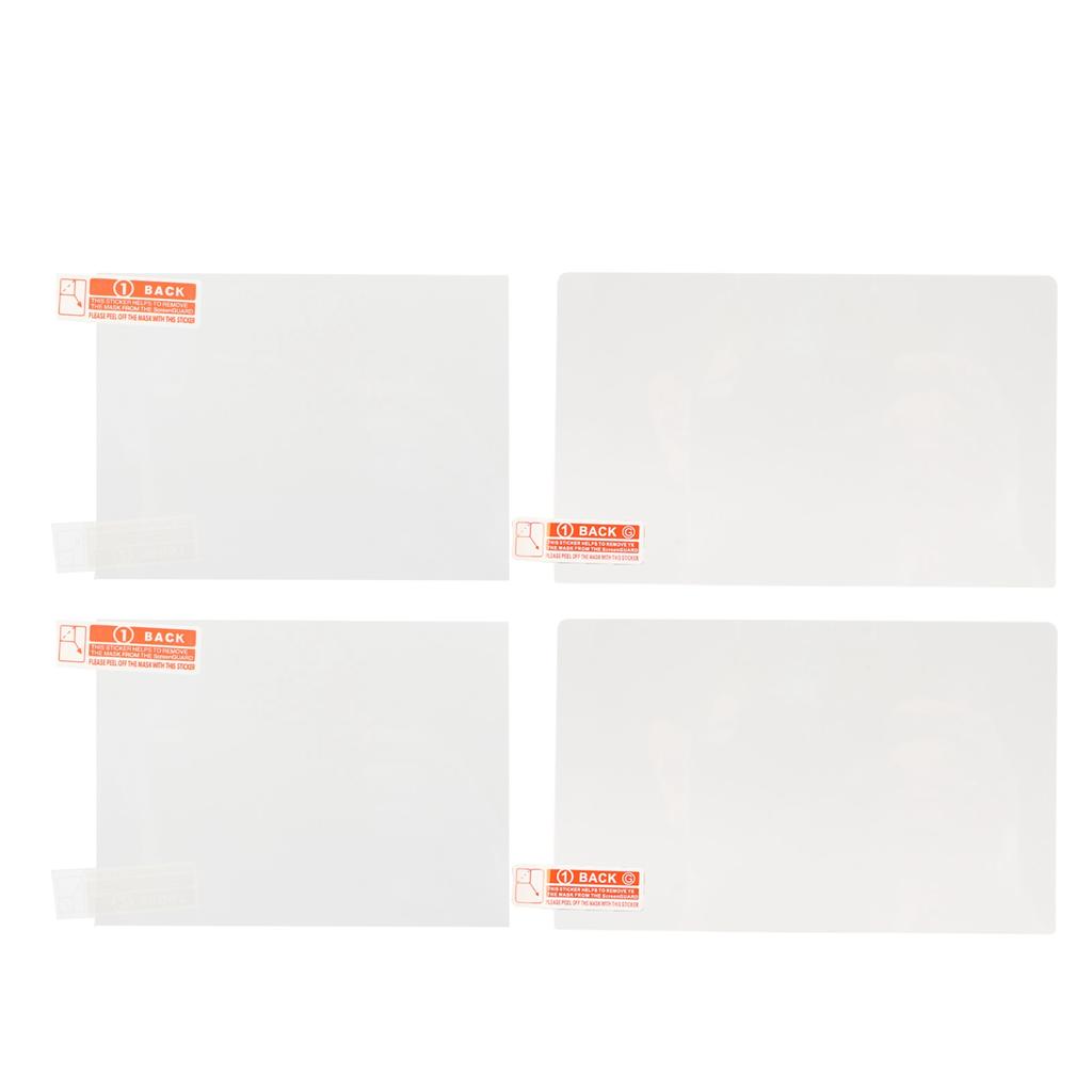 Top LCD Screen Protector 9H Hardness Scratch Resistant Dustproof High Sensitivity Clear Glass PET Film for New 3DS XL