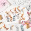 Yuxian PET Cuteism Animal Stickers: 30 Die-cut Pieces, 4 Styles, Assorted Shapes