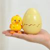 Cute Animal Bouncing Egg Wind-Up Toy, Funny Jumping Chick Dinosaur Capybara Penguin Clockwork Toy for Kids, Stress Relief