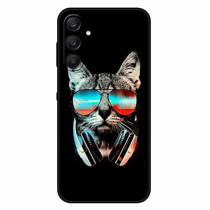 For Samsung A16 5G Case Soft Silicone TPU Printed Owl Lion Bumper Cover For Samsung Galaxy A16 4G Case A16 on For GalaxyA16 Case