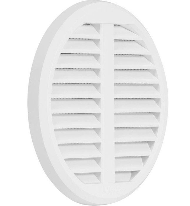 Ventilation Grille - Haco - 1096 - Round - Asa Plastic - Insect Protection