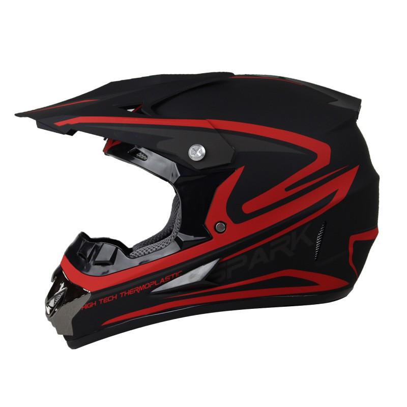 Full Face Motorcycle Helmet Off-Road Dirt Bike ATV Trail Riding Adult Unisex ABS Safety Gear S M L XL