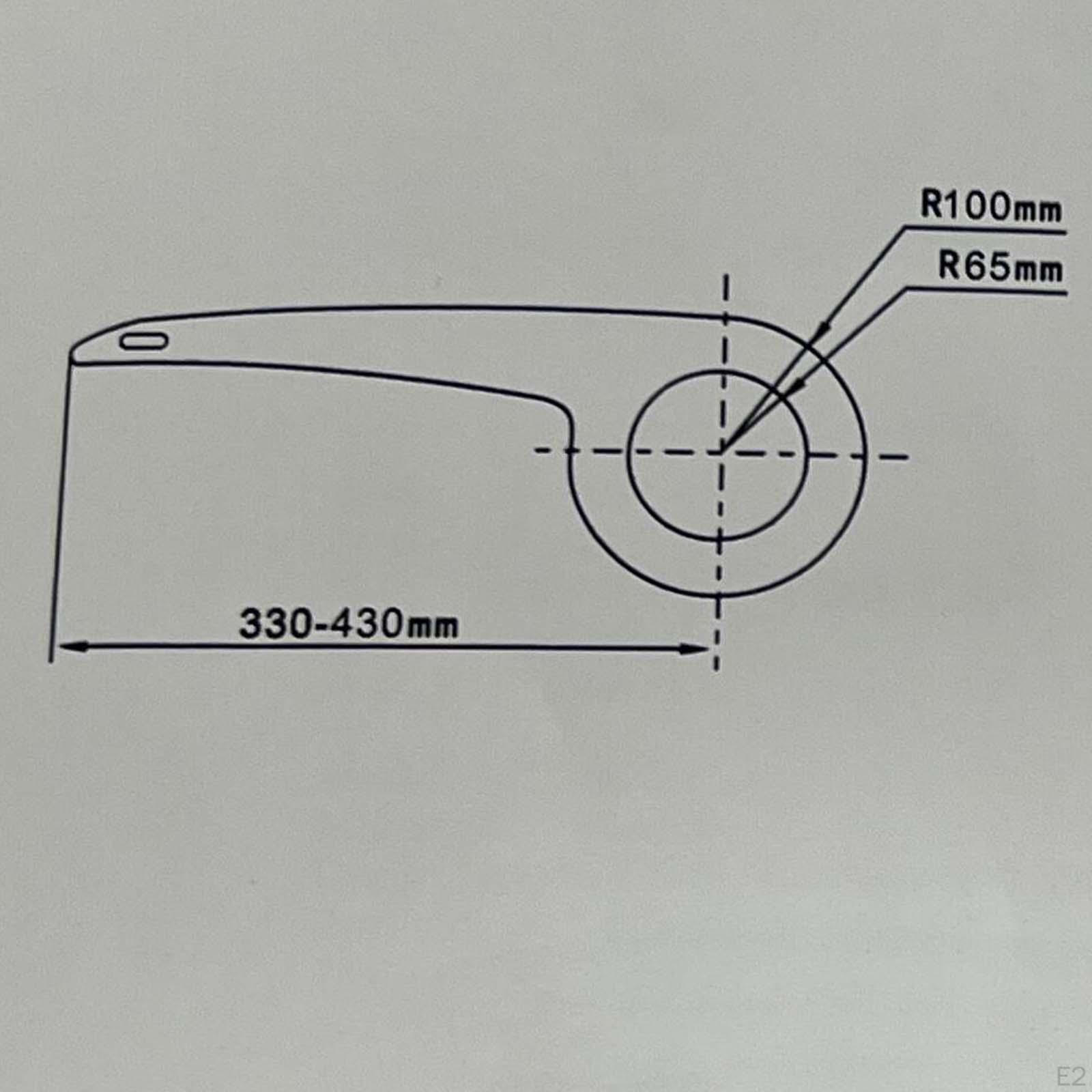 Защитный кожух велосипедной цепи с выдвижной звездочкой 40–44 зуб. — фото 4