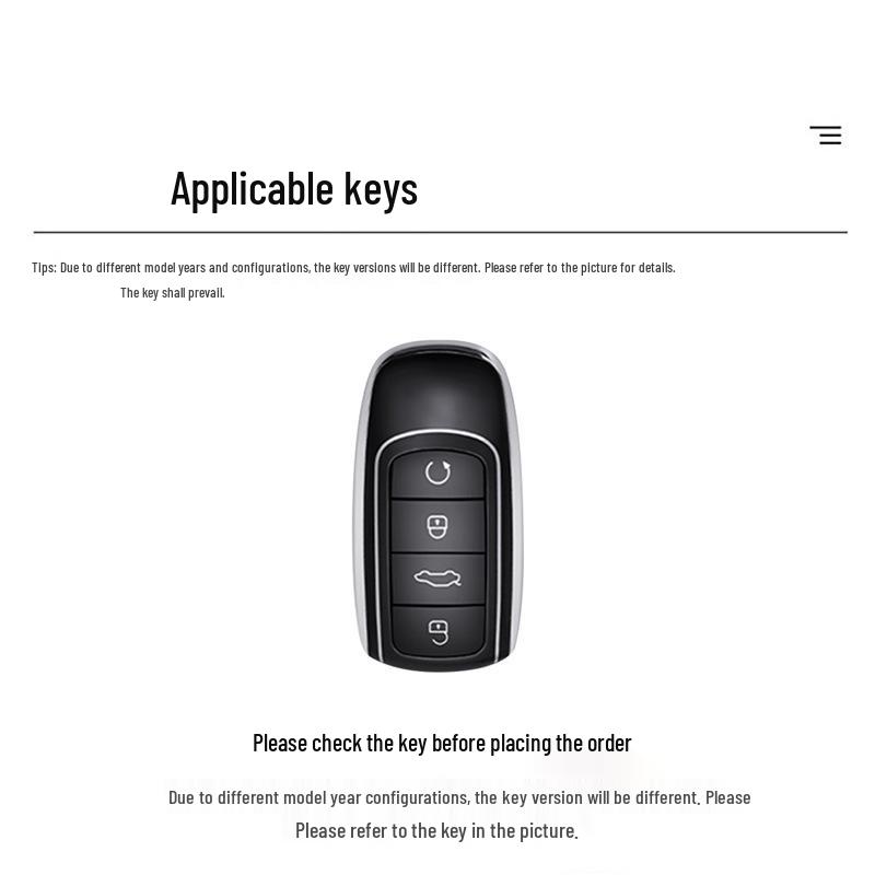 Dedicated Metal Key Shell for Chery Tiggo 8 Plus, 8L, and 8Pro - Full Coverage for 25 Key Covers