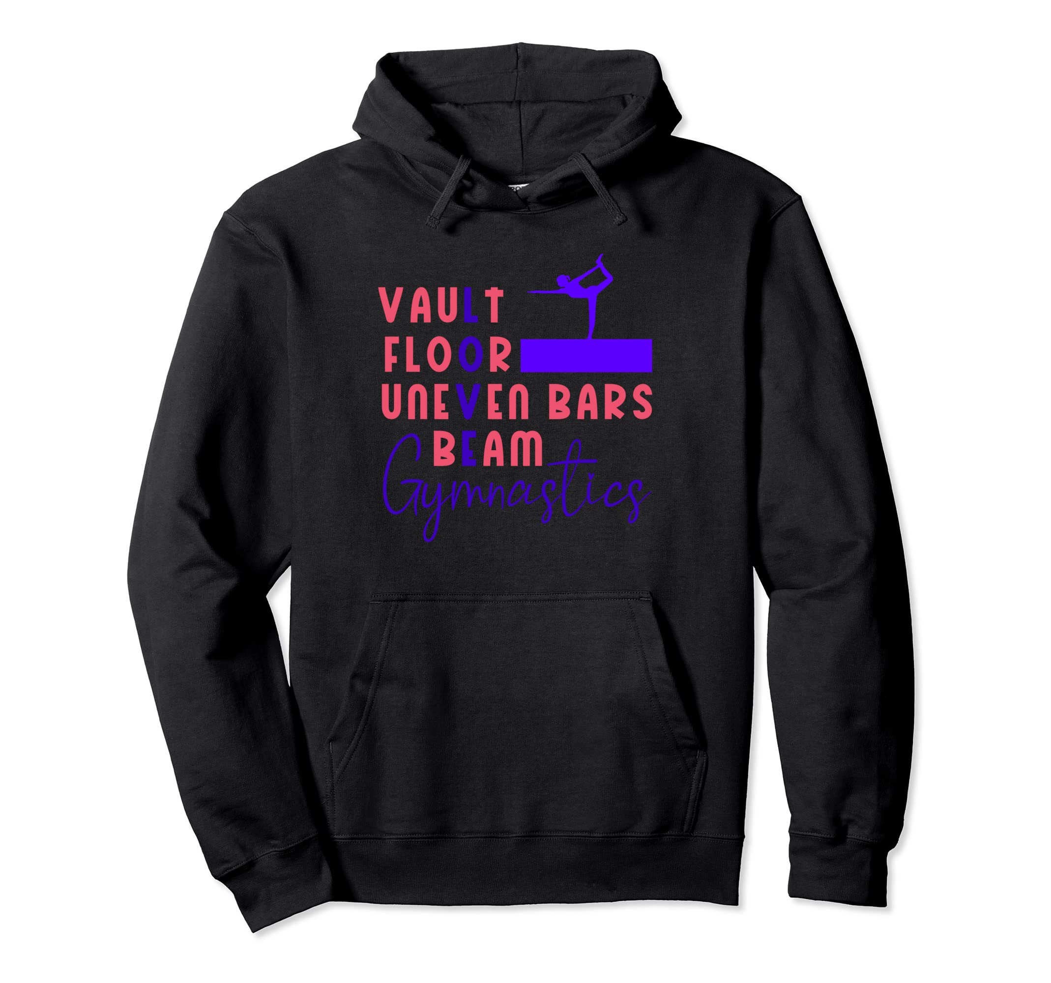 

Love GYMNASTICS Floor Parka Vault, Bar, Beam, чорний