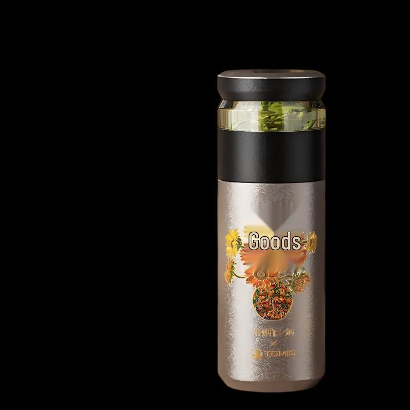 

Temake Pure Titanium Tea Separation Bottle TW60182Ti