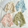 Lace Crochet Flower Triangled Scarf Head Wrap Lightweight Breathable Knit Hair Bandana Delicate Style Photography Accessory