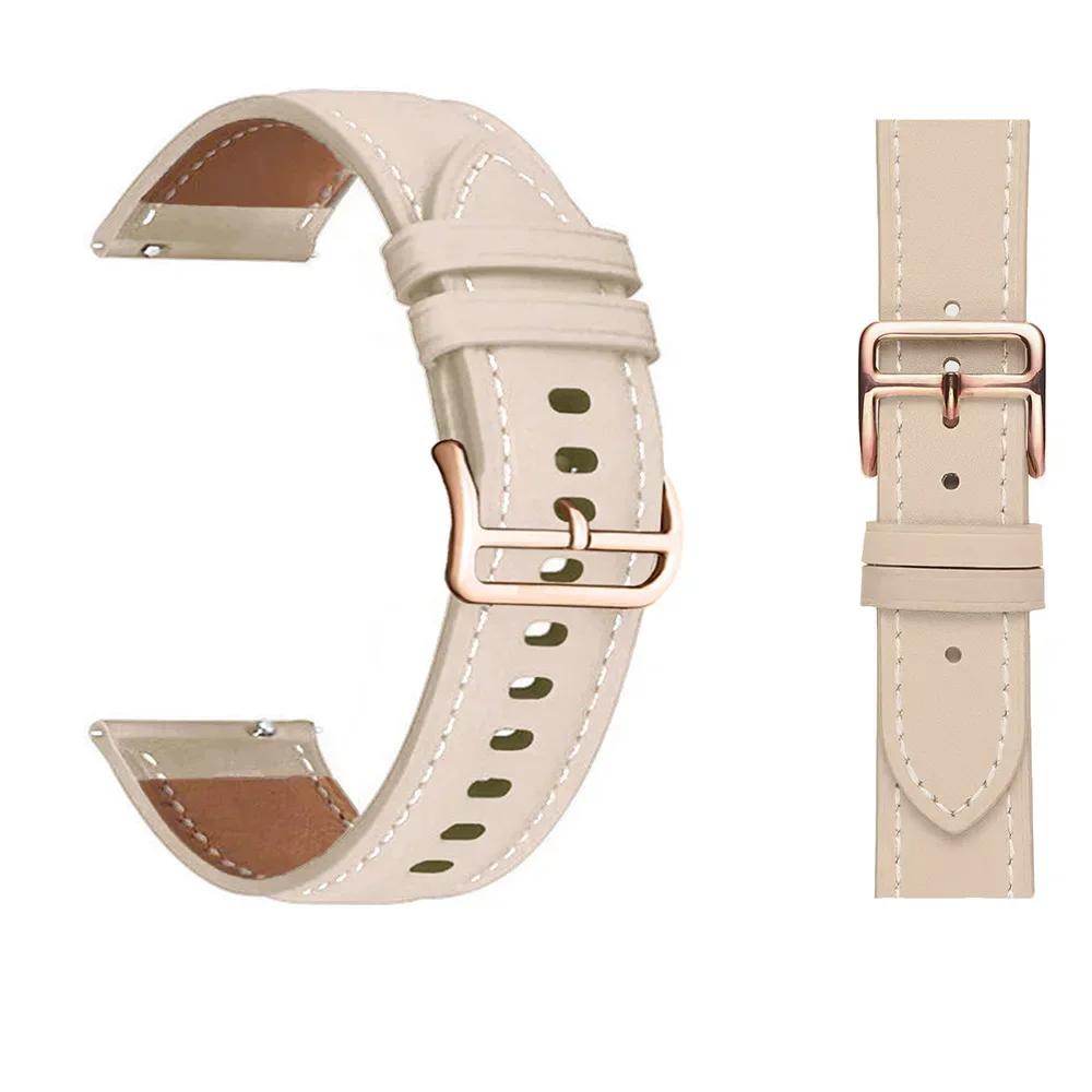 New20mm Band For Xiaomi Amazfit Active/GTS2 4 Mini Smart Watch Strap For Amazfit Bip3 Pro GTS3 2 2e GTR 42mm PU Leather Bracelet