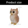 Owl Statue Home Decors Accents Small Animal Sculptures Lovely Owl Figurines for Bedroom Home Gift for Birds Lover