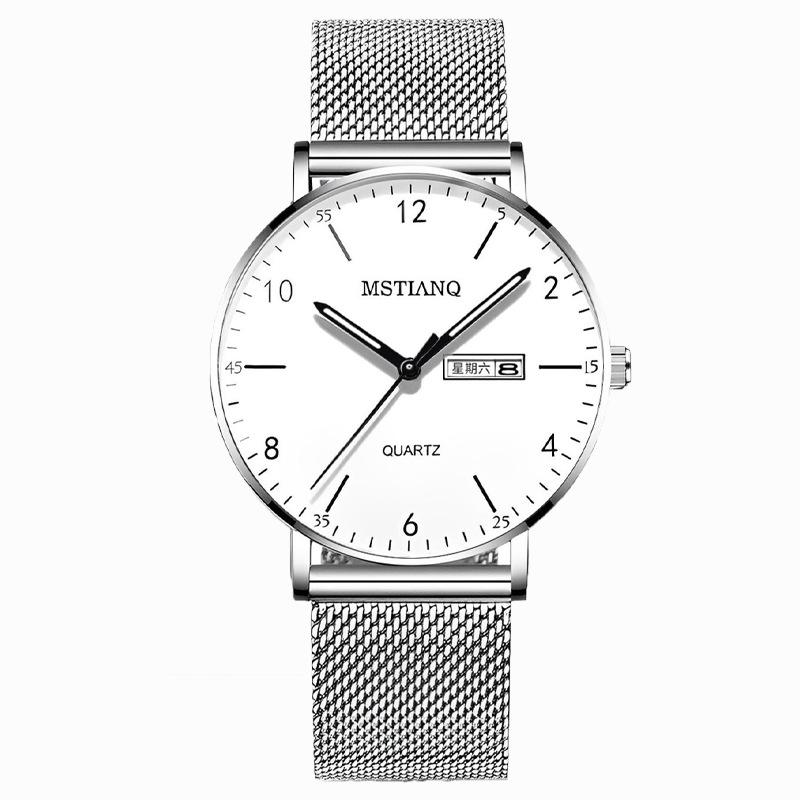 Year Watch Male Junior High School Student Male Simple Temperament Wind Luminous Electronic Quartz Men S Watch