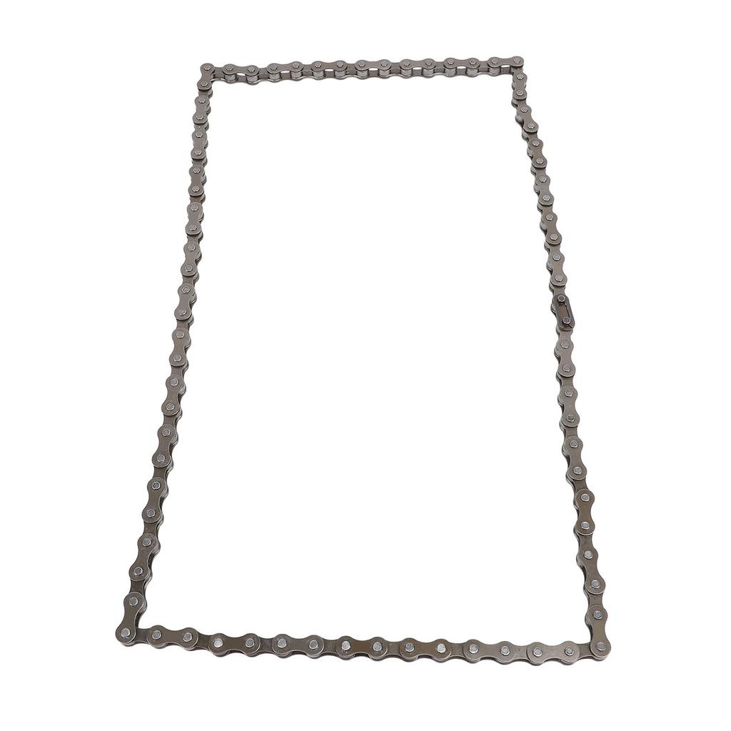 80 Links Drive Chain Replacement for 410 Type Wheel Cycling Chain Steel Iron Material
