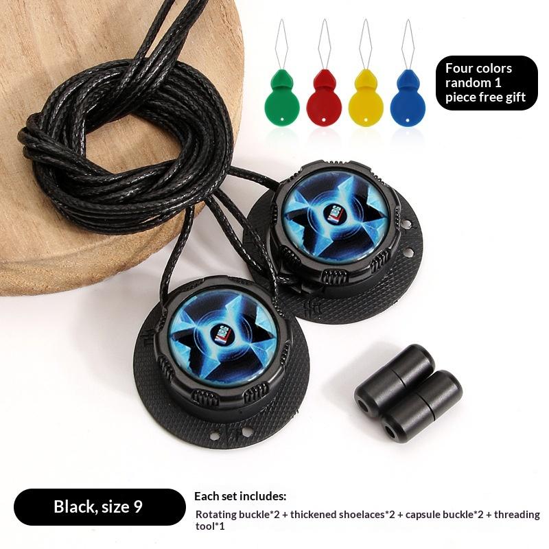 1/3 Sets Lace-Free Swivel Buckle Sports Shoe Laces For Men And Women Casual Lazy Shoes Lace Diy Accessories