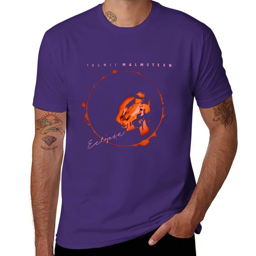 YNGWIE MALMSTEEN T-Shirt Hippie-Kleidung Vintage-Kleidung Zoll übergroß übergroßes T-Shirt Herren