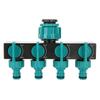 1 In 4 Out Faucet Adapter Garden Watering Lawn Maintenance Valve Diverter Tubing Tap Adapter