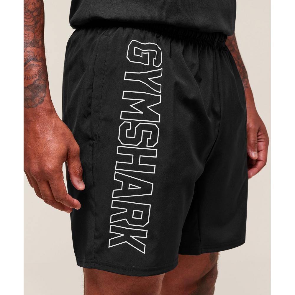 Gymshark Hybrid Athlete 7  Shorts Black A2c2c Bb2j