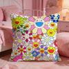 Band T-Takashi Murakami Cushion Cover Premium Comfort Reversible Pillow Cove -Two In One Design For Any Room & Car Interior