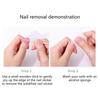 22Pcs Gel Nail Wraps Solid Color Nail Stickers No Light Needed Easy Application Manicure Nail Art for Wedding Party