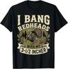 I BANG REDHEADS BLACK T-Shirt 1907
