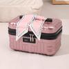 Handheld Makeup CaseWith Password Lock 16 Inch Large Capacity Portable Toolbox Lightweight Storage Small Box Leather Luggage