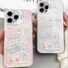 ins Dream Magic Castle Apple 11promax mobile phone case iPhone11 color silver 11IMD11PC11 large hole