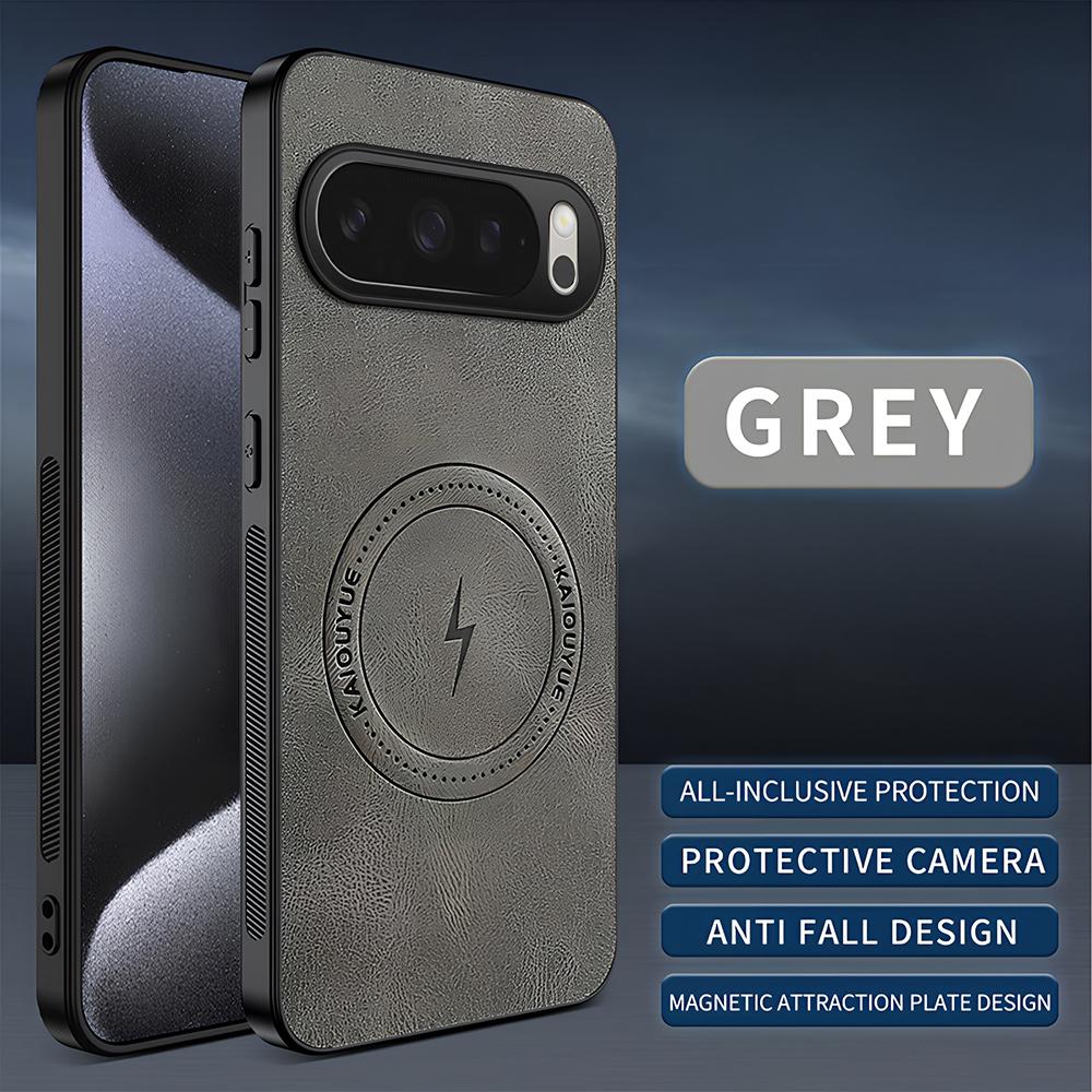 Für Google Pixel 6 7 8 9 10 Pro XL 6a 7a 8a 9a Hülle Magnetisch Mode PU-Leder Hartplastik Stoßfeste Schutzhülle für das Telefon