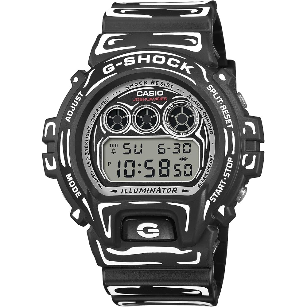 

[Casio] Watch G-Shock [Domestic Genuine] Joshua Vides Collaboration Model DW-6900JV-1JR Men s Black