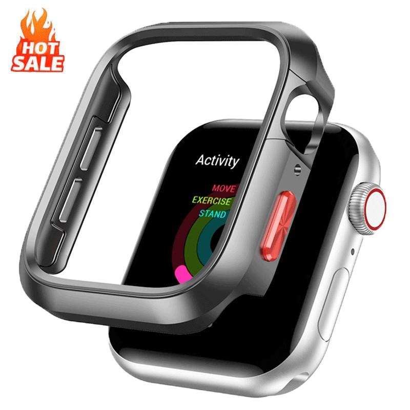 Hard PC Protective Case Frame Bumper Cover for Apple Watch 42mm 44mm 45mm 46mm 49mm Iwatch Series11 10 9 8 7 6 5 4 3 2 1SE Ultra
