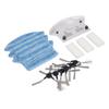 Robot Vacuum Cleaner Replacement Parts ABS Cleaner Water Tank Rag Side Brush and Filter for Midea