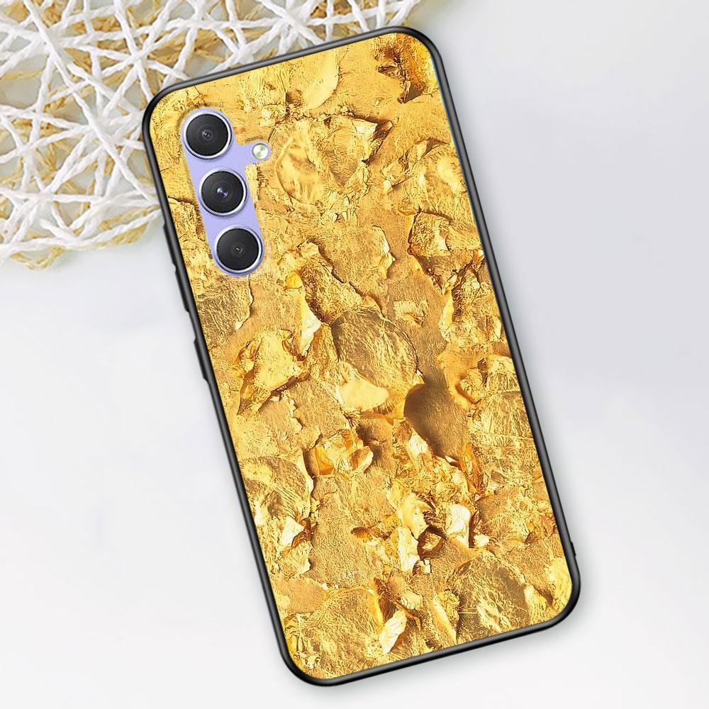 Fine Gold Pattern Printing Case for Samsung Galaxy A51 A53 A54 A31 A52 A12 A13 A21s A22 A32 A11 A22 A33 A41 A52s TPU Phone Cover