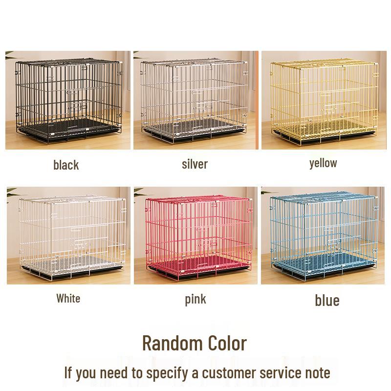 Extra Thick Indoor Dog and Rabbit Cage with Toilet, Available for Small To Large Dogs