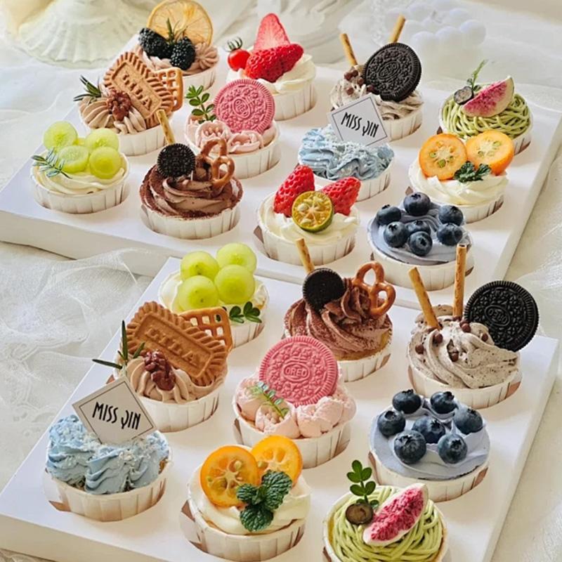 Molde circular de silicona resistente a altas temperaturas para tartas, pudines, gelatina, repostería y cocina, 50 unidades