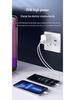 PISEN 35W GaN Dual Port Fast Charger - Compact & Foldable Travel Adapter