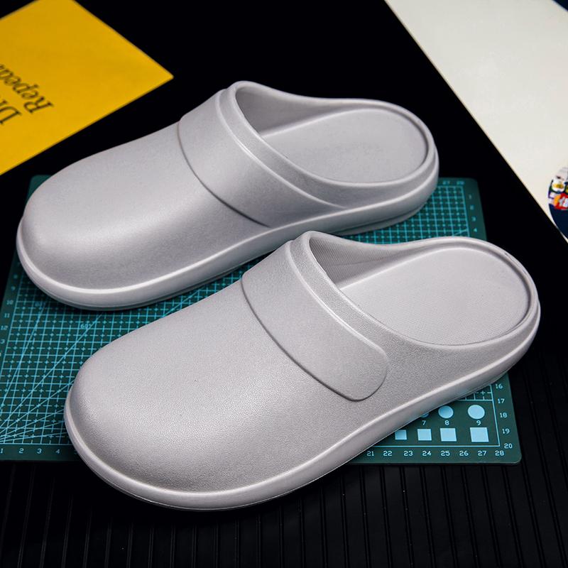 Men Waterproof Chef Shoes Non-slip and Oil-proof Kitchen Shoes Operating Room Slippers Summer Spring and Autumn Outdoor Clogs