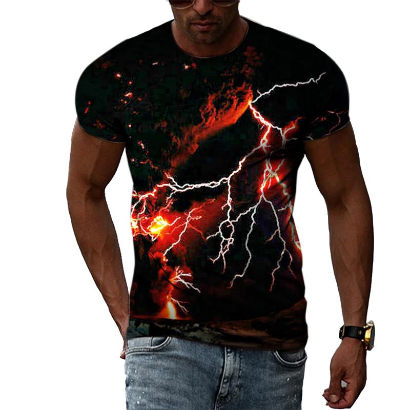 

Natural Landscape Graphic 3D Print T-Shirts Men s Casual Hip Hop Tees Round Neck Short Sleeve T Shirt Harajuku Top Man Clothing XL
