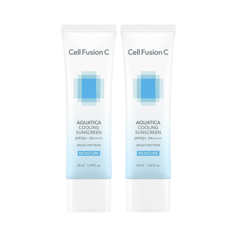 Cell Fusion C Cell Fus Skin aquatiCa Cooling sunsCreen 50ml Duo