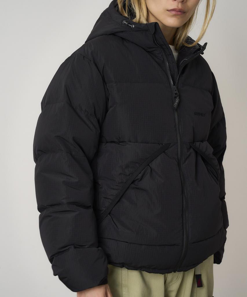 Gramicci Down Puffer Hooded Jacket Black