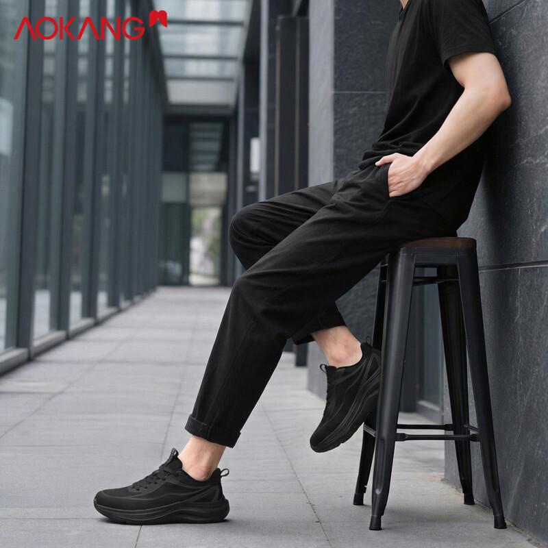 Aokang Men s Elevated Breathable Running & Casual Shoes 42