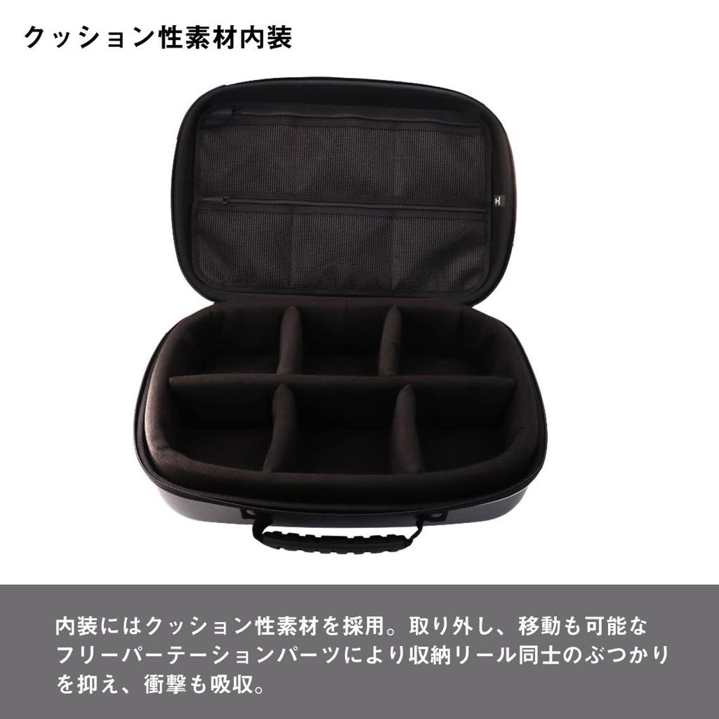 Daiwa (DAIWA) Bags & Tackle Storage/Bag Semi-Hard Reel Case M(A)SV
