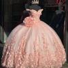 Ein-Schulter 1011 Hochzeitskleid neue Braut schwere Stickerei rosa große Schleppe auf der Flucht Prinzessin kleines Hauptkleid Frau