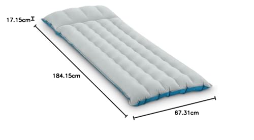 Intex Inflatable Camping Mattress, 72.5" X 26.5" X 6.75
