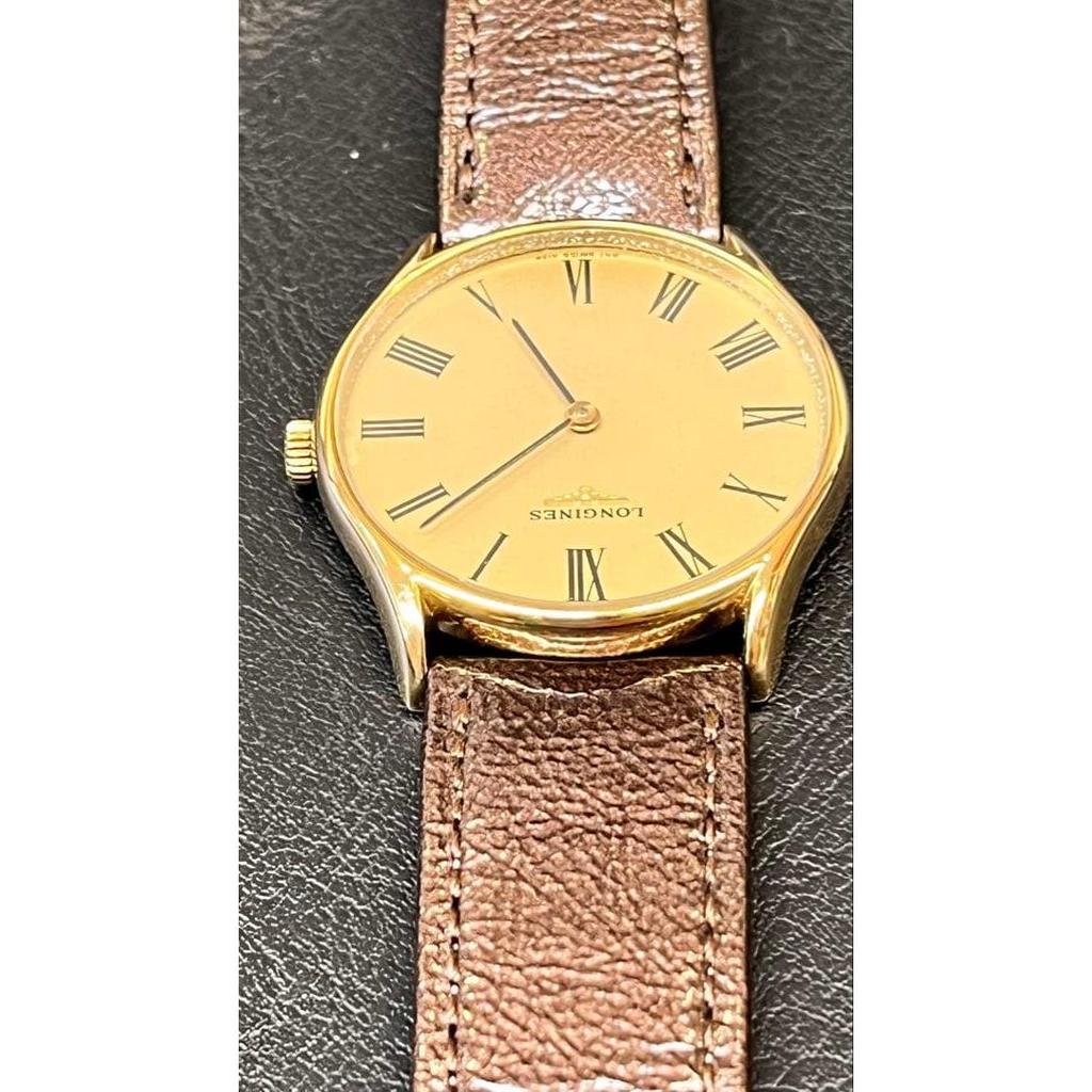 Used LONGINES Longines manual winding watch cal847 thin 2-hand dress watch working item