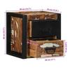 Nightstand Multicolour 40x35x40 cm Reclaimed Wood Solid Wood