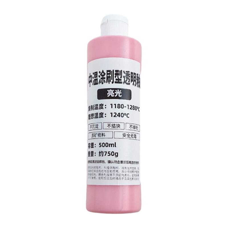 500ml/16.9oz Air Dry Clay Glaze Sealant Water Resistant Clay Finish Ceramic Clay Sealant for Pottery and Ceramic Glazing