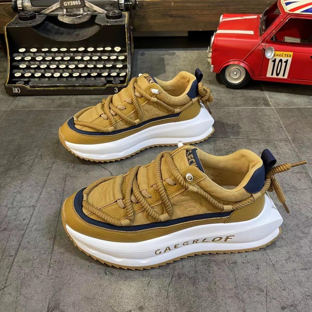 Модные мужские туфли на шнуровке — фото 8