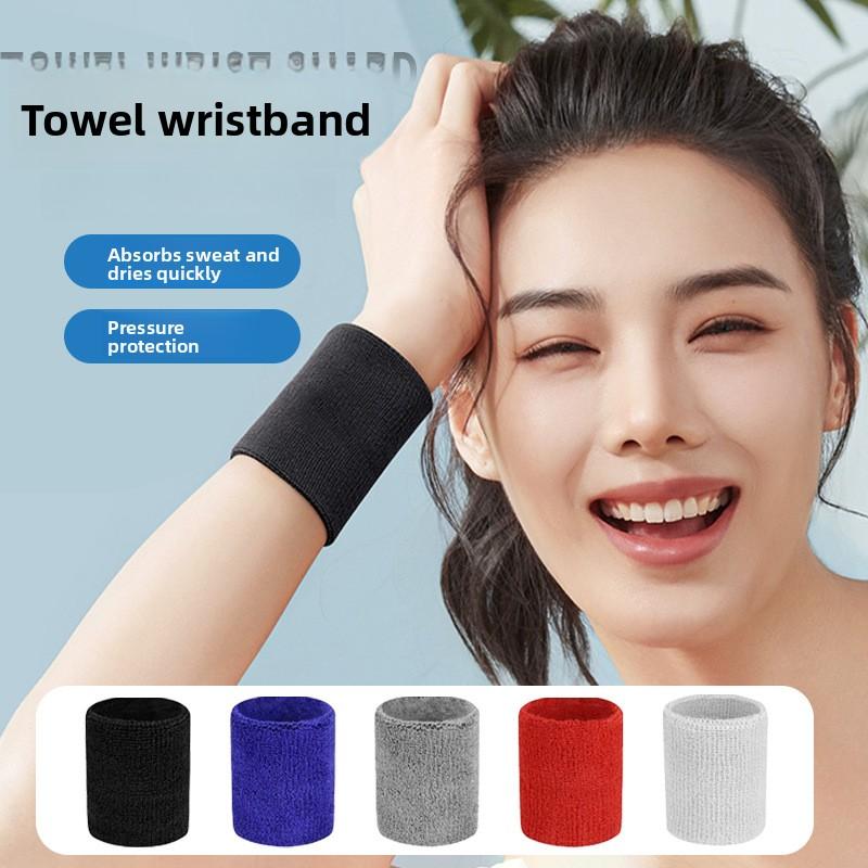Sports Wrist Guard Towel Women's Fitness Running Wipe Sweat Badminton Basketball Men's Sprain Wrist Sheath Durable