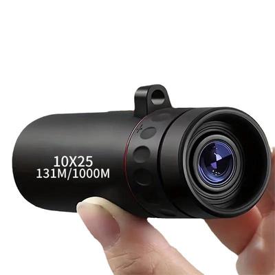 High-Definition 10x25 Portable Monocular Telescope for Mobile Photography and Outdoor Use